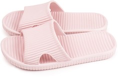 Шлепанцы женские Smile of Milady 098-056 розовые 36 RU
