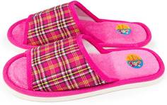 Домашние тапочки женские Smile of Milady А-70 В22-046 розовые 40-41 RU