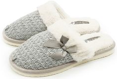 Домашние тапочки женские Smile of Milady А-82-182 серые 37 RU