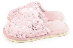 Домашние тапочки женские Smile of Milady A-82-584 розовые 38 RU