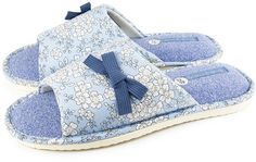 Домашние тапочки женские Smile of Milady А-82-113 голубые 38-39 RU