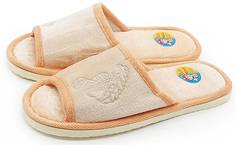 Домашние тапочки женские Smile of Milady А-140-012 оранжевые 40-41 RU