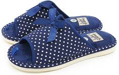 Домашние тапочки женские Smile of Milady А-82-151 синие 36 RU