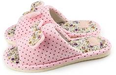 Домашние тапочки женские Smile of Milady А-82-114 розовые 39 RU