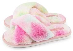 Домашние тапочки женские Smile of Milady 352-348 розовые 36-37 RU