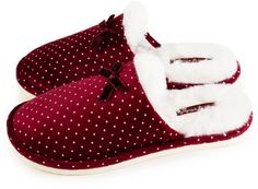 Домашние тапочки женские Smile of Milady А-82-095 бордовые 39 RU