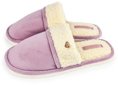Домашние тапочки женские Smile of Milady А-42-056 фиолетовые 38-39 RU