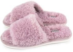 Домашние тапочки женские Smile of Milady 352-376 фиолетовые 38-39 RU