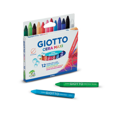 Восковые Мелки Giotto Cera Maxi, 12 Цветов