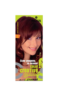 Краска для волос FIONA Creative color тон 6.1 Красное дерево