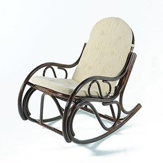Кресло-качалка для дачи Vinotti 05/04TK 93х56х117 см Темный коньяк