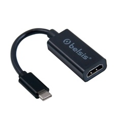 Переходник адаптер USB 3.1 Type C (m) - HDMI (f), чёрный BW8911 Belsis