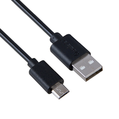 Кабель Belsis, USB - micro USB, 1.8А, 1.2 м, черный