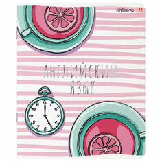 Тетрадь предметная GIRLS ONLY 48л Soft Touch АНГЛИЙСКИЙ ЯЗЫК клетка АЛЬТ 7-48-1102/08