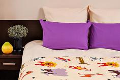 Покрывало стеганое "Ночь Нежна" из бязи "Каникулы в Африке"; 1.5