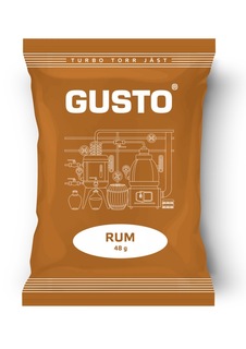 Спиртовые турбо дрожжи GUSTO RUM, 48гр