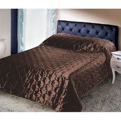 Покрывало стеганое, Guten Morgen "Ultrasonic taffeta brune"; 1.5 Гутен Морган