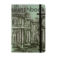 Cкетчбук SKETCHBOOK BV, 140х210 мм, 100 л.,100 гр. в мягком переплете (КОРИЧНЕВЫЙ) Bruno Visconti