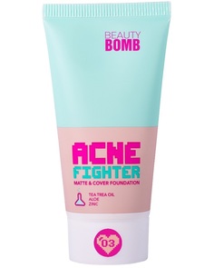 Тональный крем Beauty Bomb ACNE FIGHTER, тон 03