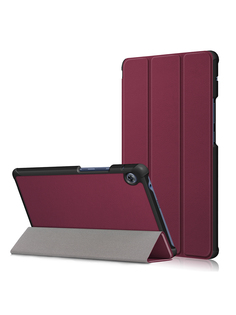 Чехол Mobileocean для Huawei MatePad T8 (8.0") (бордовый) с магнитом