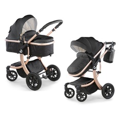 Коляска-трансформер Giovanni G-Moov Black/Gold