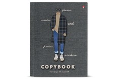 Тетрадь на кольцах со сменным блоком А5 (165 х 220 х 35 мм), "НА СТИЛЕ" 160л., клетка Альт