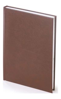 Ежедневник А5 "Ideal new" недатир. коричневый от компании "Альт"