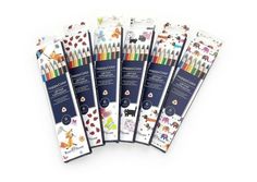 Карандаши цветные "HAPPYCOLOR", 6 ЦВ., 6 ВИДОВ Bruno Visconti