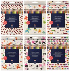 Карандаши BrunoVisconti HappyColor 30-0058 цветные 36 цветов