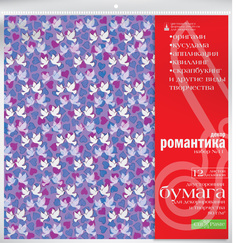 Бумага для декорирования и творчества. Набор № 11 "Декор. Романтика". Hobby Time