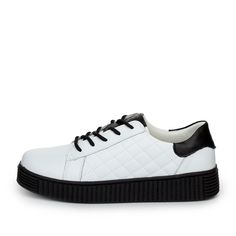 Полуботинки женские quattrocomforto 40-12WA-192VT белые 40 RU