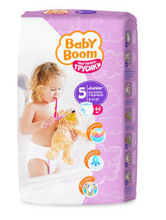 Подгузники-трусики Baby Boom Junior 5 (9-14 кг), 44 шт.