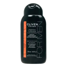 Шампунь Cliven For Men мультивитаминный для сухих и нормальных волос 250 мл