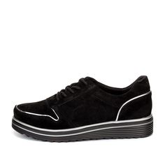 Полуботинки женские quattrocomforto 40-12WA-152FT черные 40 RU