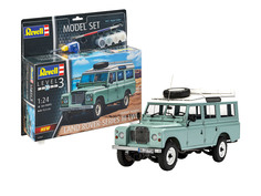Сборная модель Revell 1/24 Набор: автомобиль Land Rover Series III + краски 67047