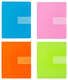 Тетрадь тонкая Альт Простые цвета 24 листа A5 клетка