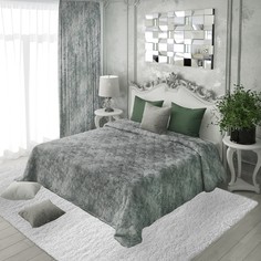 Altali Комплект для спальни: покрывало Изумрудный флюид 240х250 см, жаккард