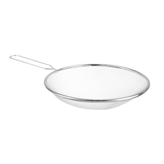 Сито с ободом и ручкой 21см, металл No Brand