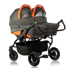 Детская коляска для двойни 2в1 maEma Lika Twin (цвет L1)