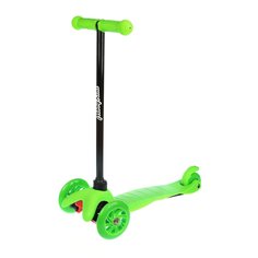 Самокат "MobyKids Basic 1", цвет: зеленый