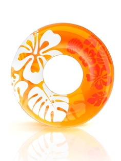 Круги надувные для плавания 91 см Intex 59251 оранжевый