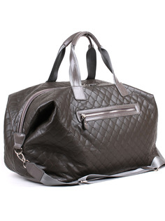 Дорожная сумка унисекс Медведково mix22761020871 темно-серая, 68х36х28 см