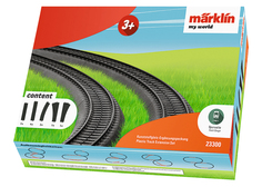 Набор расширения рельсовых путей для железной дороги Marklin my world , арт. 23300