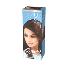Краска-гель Estel Quality Color 141 для волос тон темный каштан