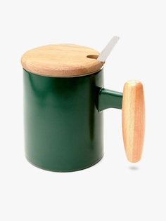 Кружка с крышкой и ложкой Solmax&Home TW06828