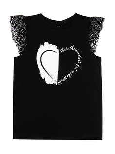 Футболка Play Today 12221232 цв. черный р. 158