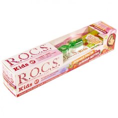 Зубная паста детская R.O.C.S. Kids Ягодная фантазия 45 г c зубной щеткой