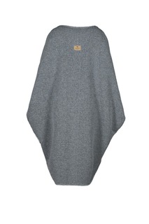 Пончо женское Alwero TILDA BUCKLE серое one size