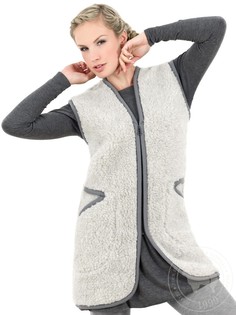 Утепленный жилет женский Alwero ТАТРЫ серый XXL