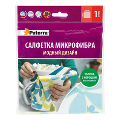 Салфетка Paterra из микрофибры, 1 шт.